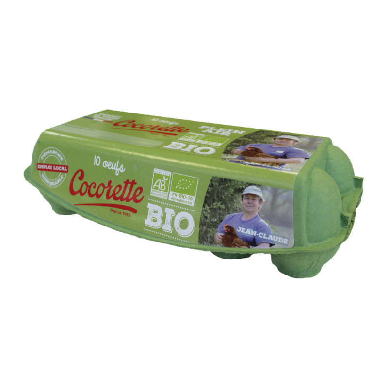 Cocorette Oeufs Bio x10