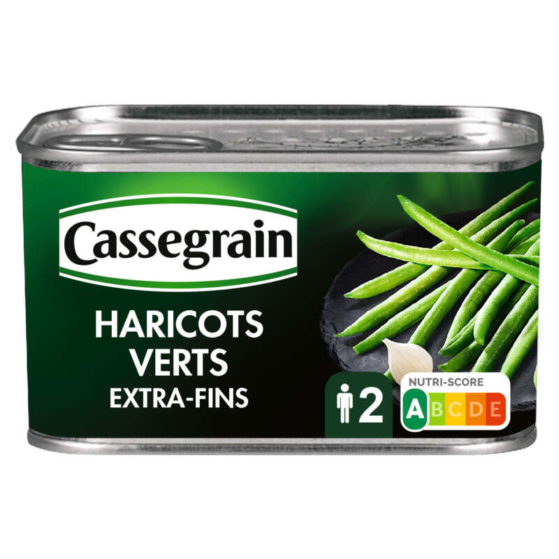 Cassegrain Haricots Verts très fins coupés 330g