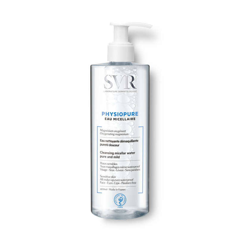 Laboratoire SVR Physiopure Eau Micellaire Démaquillante 400ml