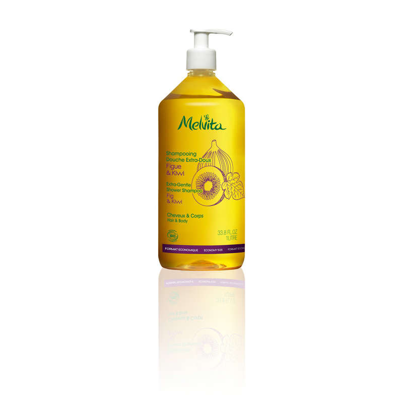 Melvita Shampooing Douche Extra-Doux Bio 1L