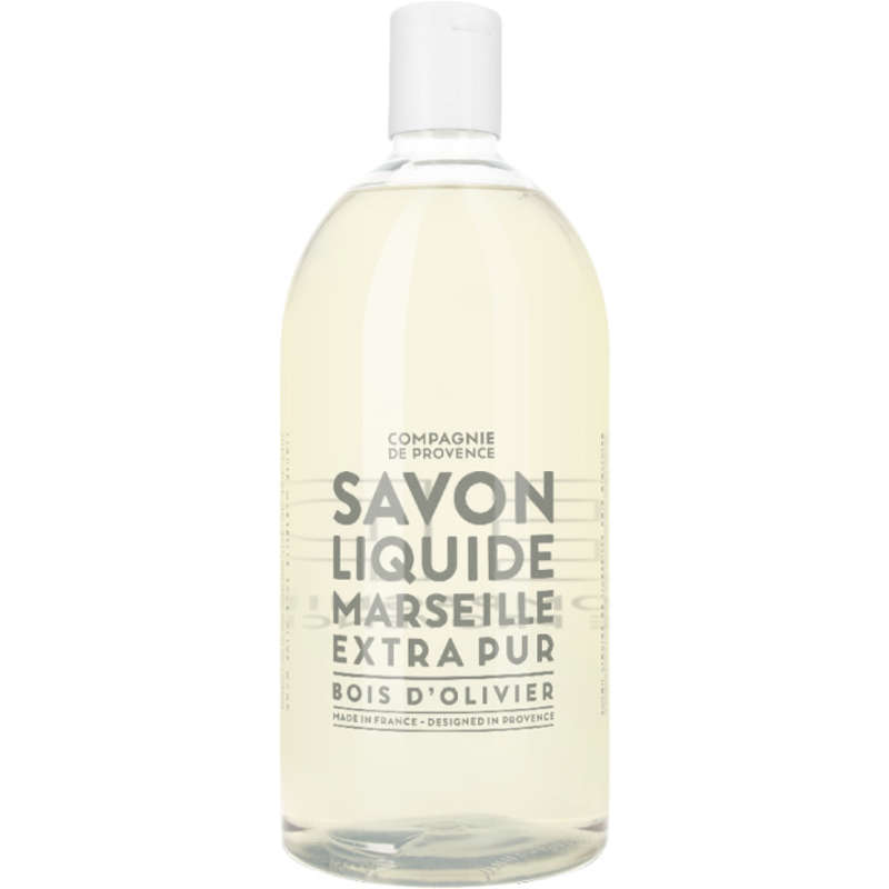 Compagnie de Provence Savon Liquide de Marseille Bois d'Olivier Recharge 1L