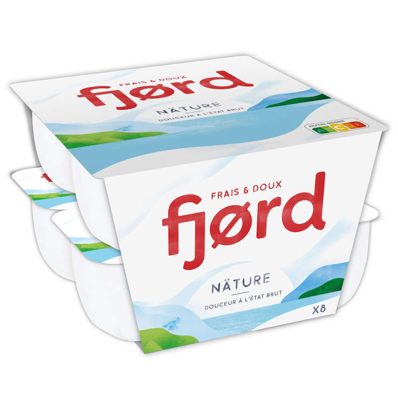 Fjord Yaourt Fromage Blanc Nature 8x125g