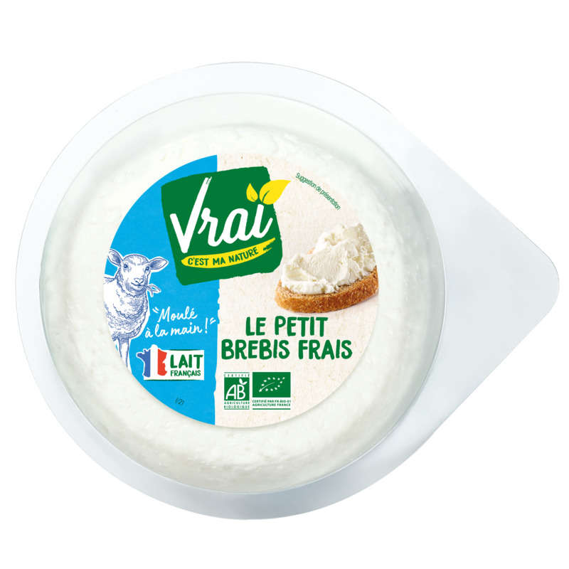 Vrai Petit Fromage Bio Au Lait De Brebis 100g