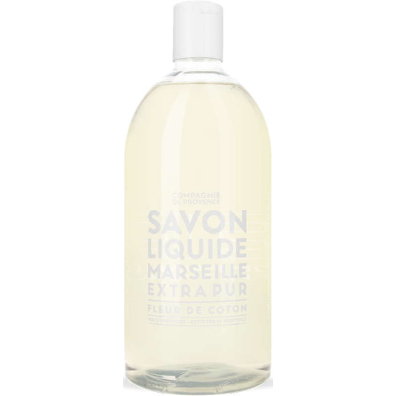 Compagnie de Provence Recharge Savon Liquide Fleur de Coton 1L