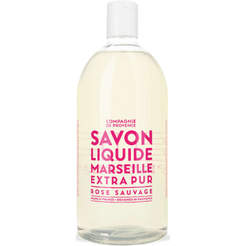 Compagnie De Provence Rechage Savon Liquide Rose Sauvage 1L