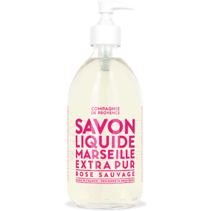 Compagnie de Provence Savon Liquide de Marseille Rose Sauvage 495ml