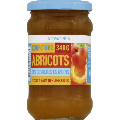 Monoprix Confiture Allégée Abricot 340g