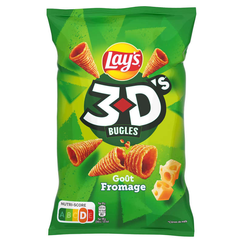 Lay's 3D's Bugles goût fromage 85g