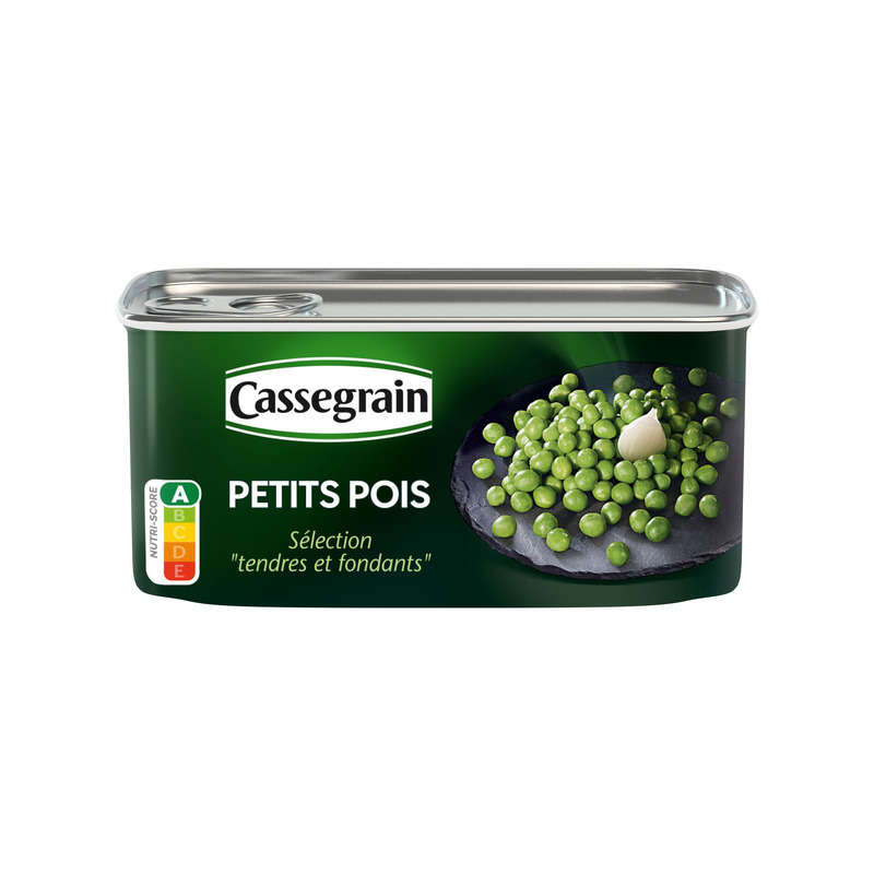 Cassegrain Petits Pois Sélection Tendres et Fondants 140g