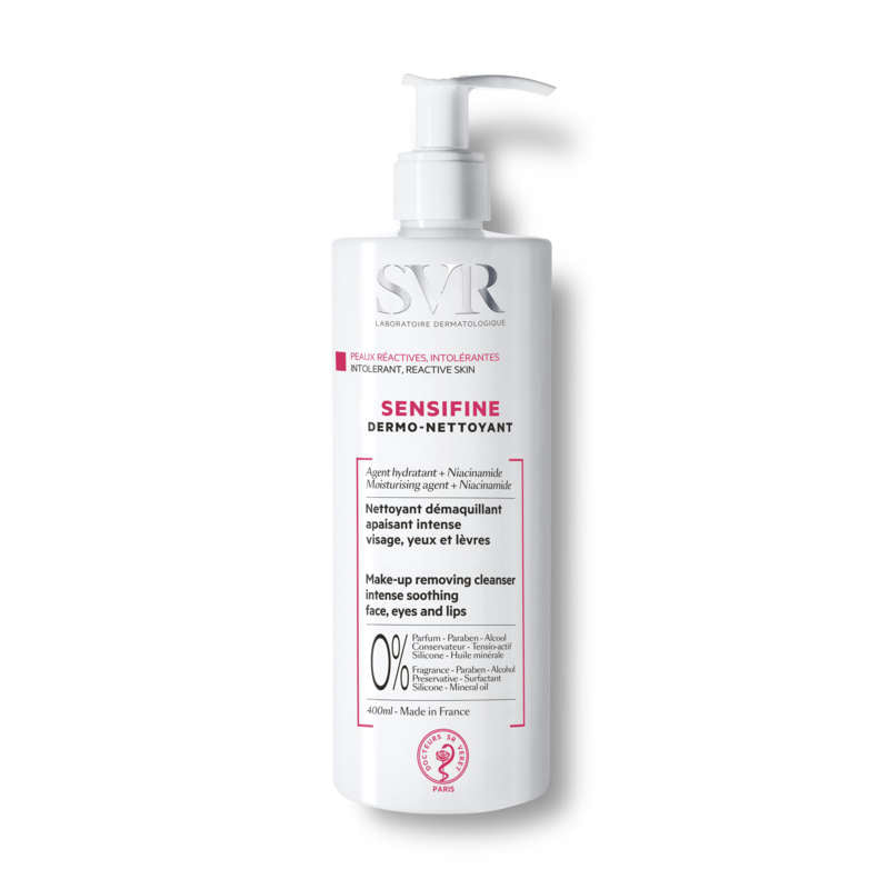 Laboratoire SVR Sensifine Dermo-Nettoyant Démaquillant 400 ml