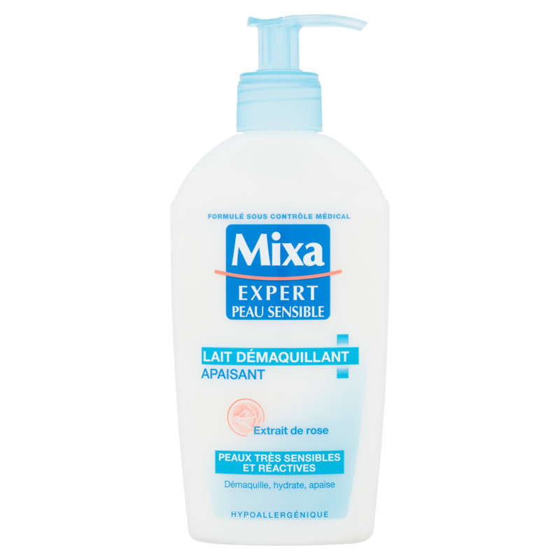 Mixa Lait Démaquillant Extra-Pur Apaisant Peaux Sensibles 200ml