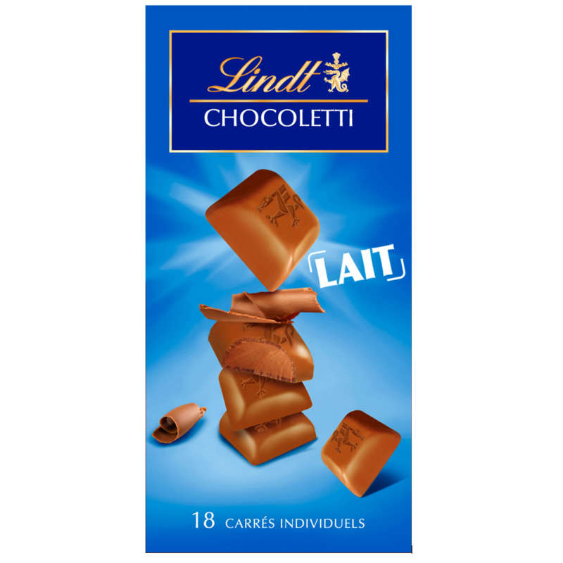 Lindt Chocoletti Chocolat Au Lait 100g