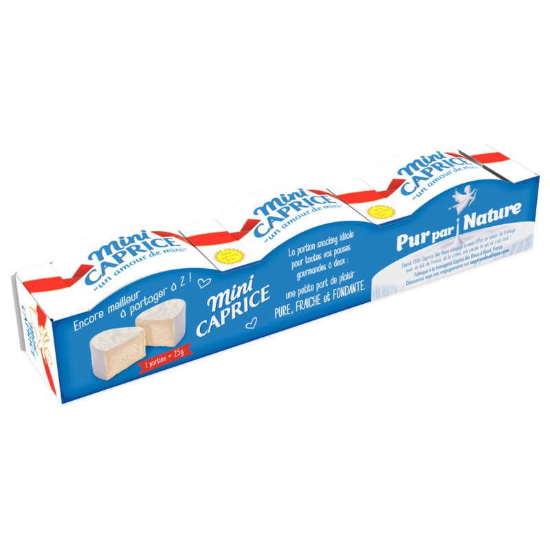 Caprice Des Dieux Mini Fromage À Pâtes Molle x3 Boîtes 150g