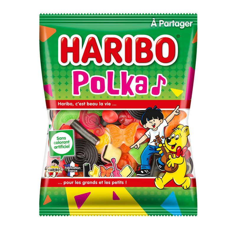 Haribo Bonbons Assortis Polka 300g