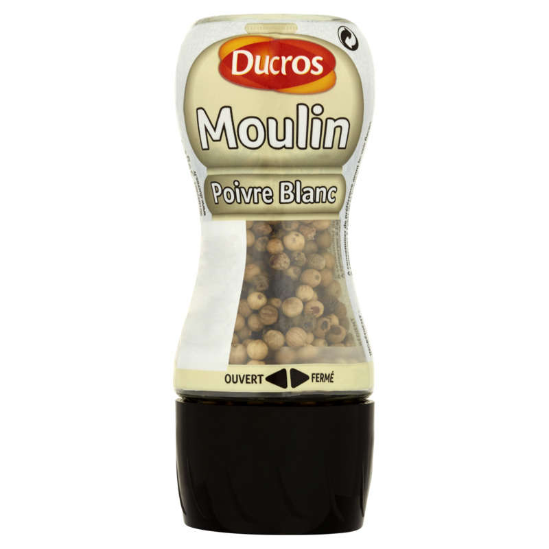 Ducros Moulin Poivre Blanc 39g