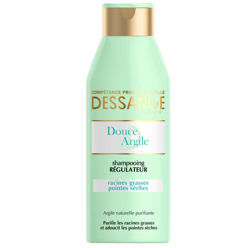 Dessange Douce Argile Shampooing Régulateur Cheveux Gras 250ml