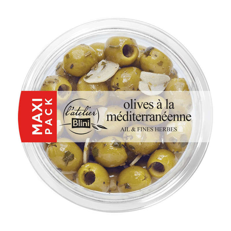 L'Atelier Blini Olives Manzanilla À La Méditérranéenne 300g