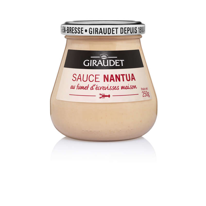 Giraudet Pot De Sauce Nantua Aux Écrevisses Maison 250g