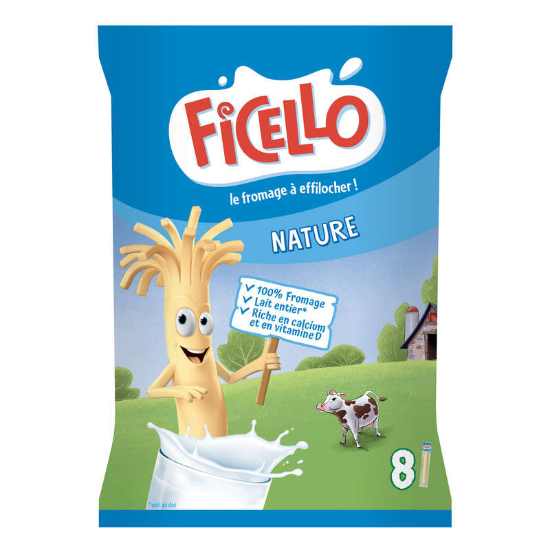 Ficello Fromage À Pâte Filée Nature 168G