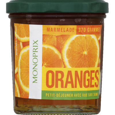 Monoprix marmelade d'oranges 370g