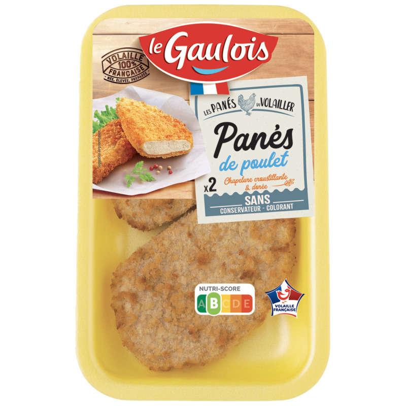 Le Gaulois Panés De Poulet 200g