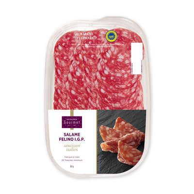 Monoprix Gourmet Saucisson italien. I.G.P. 80g
