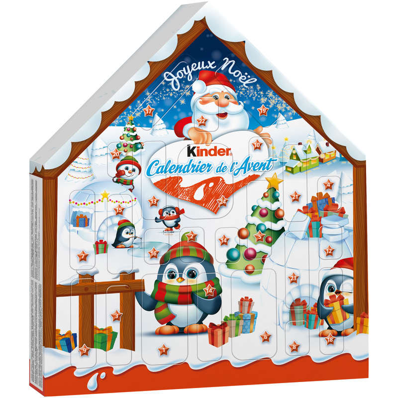 Kinder Calendrier De L'avent Chalet 184g