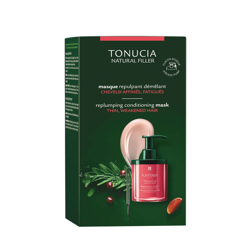 René Furterer Tonucia Natural Filler Masque Repulpant Démêlant pour Cheveux Affinés & Fatigués 200ml