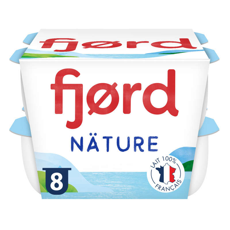 Fjord Yaourt Fromage Blanc Nature 8x125g