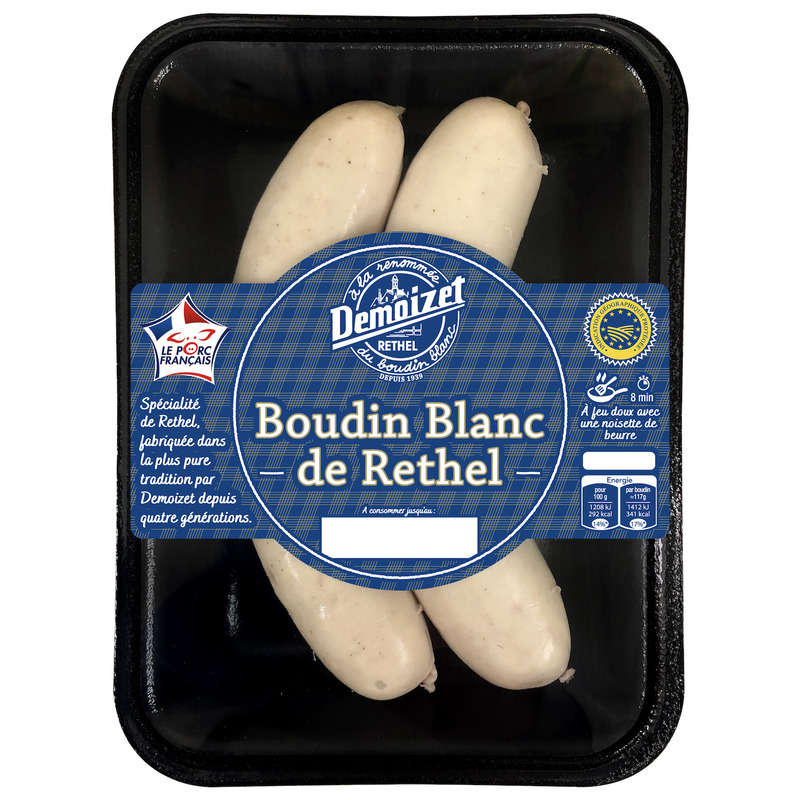 Demoizet Boudin Blanc De Rethel 230g