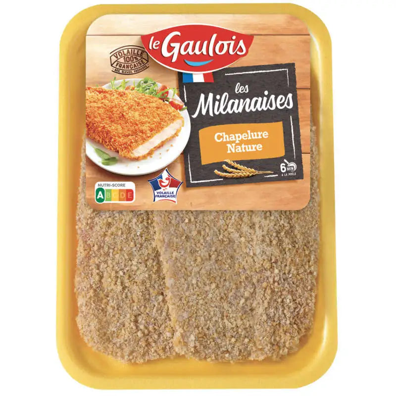 Le Gaulois Escalope De Dinde À La Milanaise x2