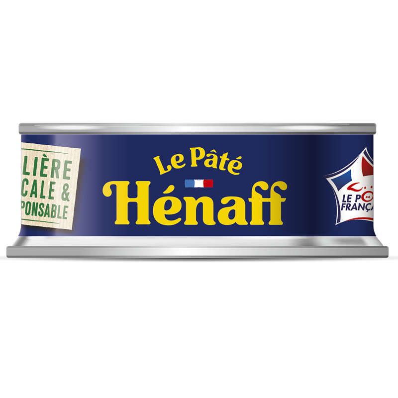 Hénaff Pâté Pur Porc Avec Filets Et Jambons 78g