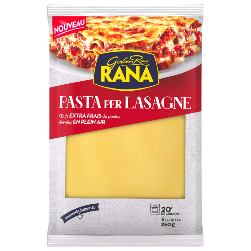 Rana Feuille de lasagnes 250g