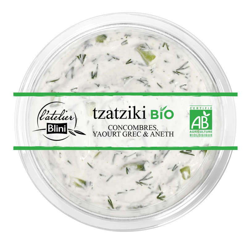 Atelier Blini Tzatzíki Bio 160g