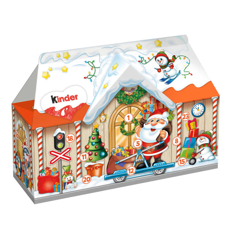 Kinder calendrier de l'avent 3D 234g