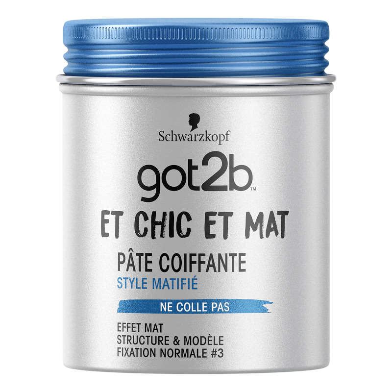 Got2B Pâte Coiffante Cheveux Et Chic Et Mat 100 Ml