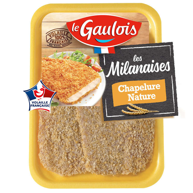 Le Gaulois Escalope De Dinde À La Milanaise x2