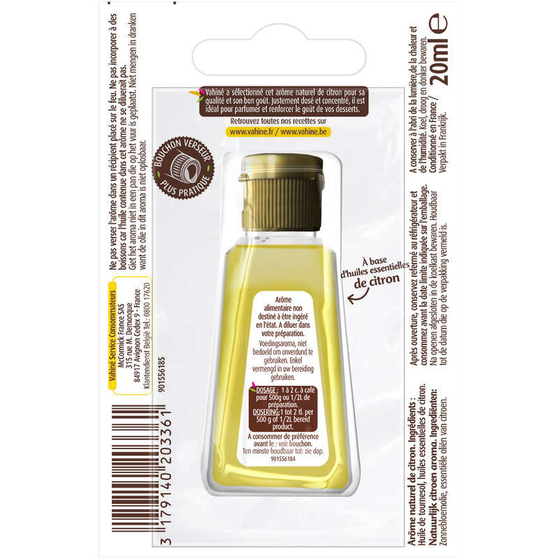 Vahiné Arôme Citron 20ml