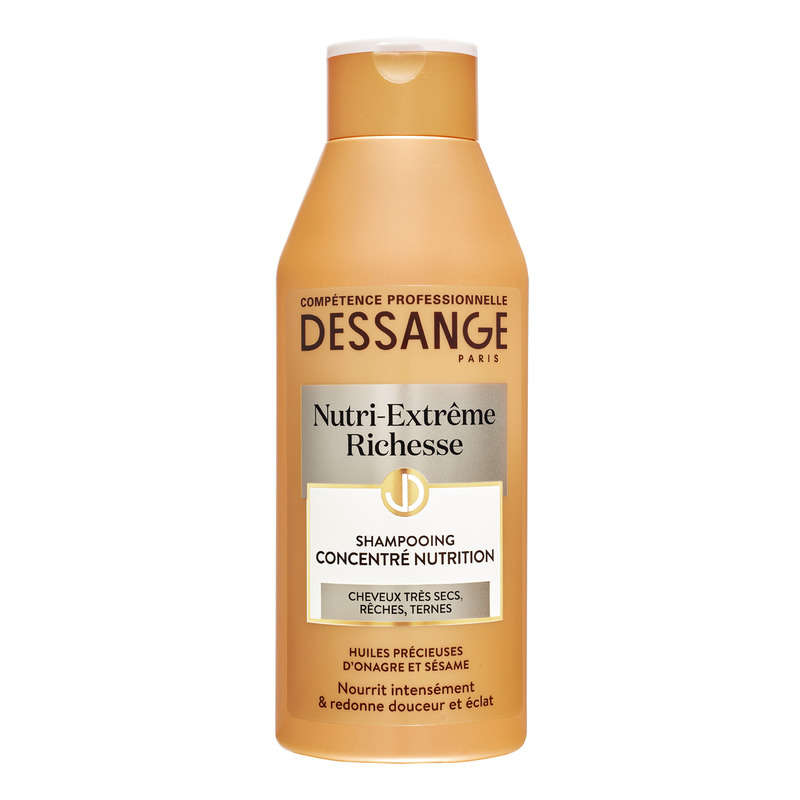 Dessange Nutri-Extrême Richesse Shampooing Nutrition Cheveux Secs 250ml