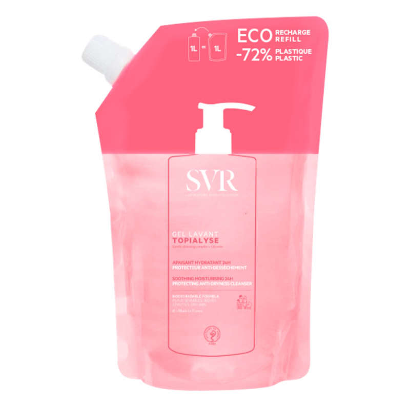 Laboratoire SVR Topialyse Gel Lavant Eco Recharge 1L