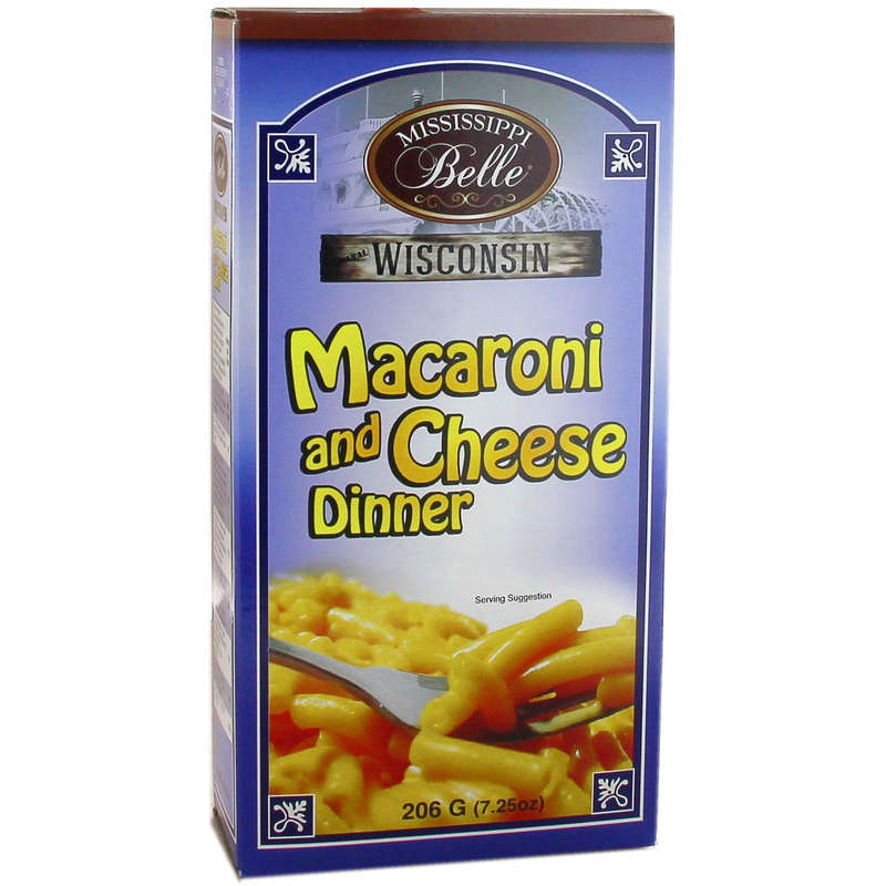 Mississippi Belle Macaroni Au Fromage 206g