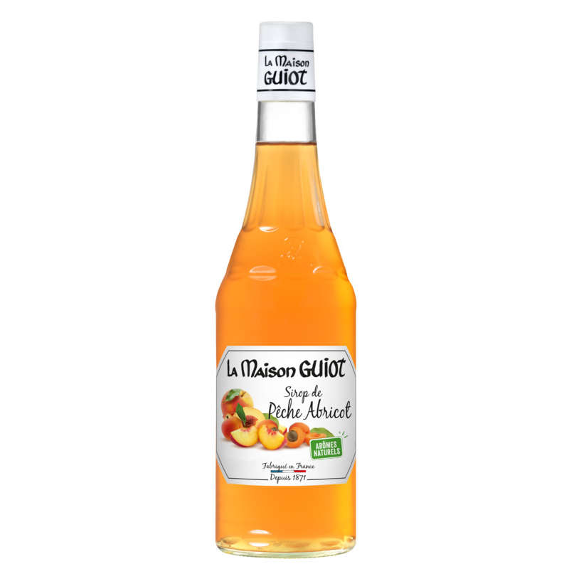 La Maison Guiot Sirop de Pêche Abricot 70cl