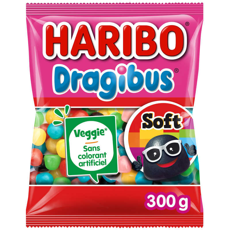 Haribo Dragibus Soft Veggie 300g