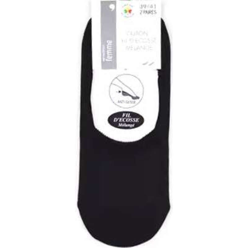 Lot De 2 Paires De Protège-Pieds Fil D'Ecosse