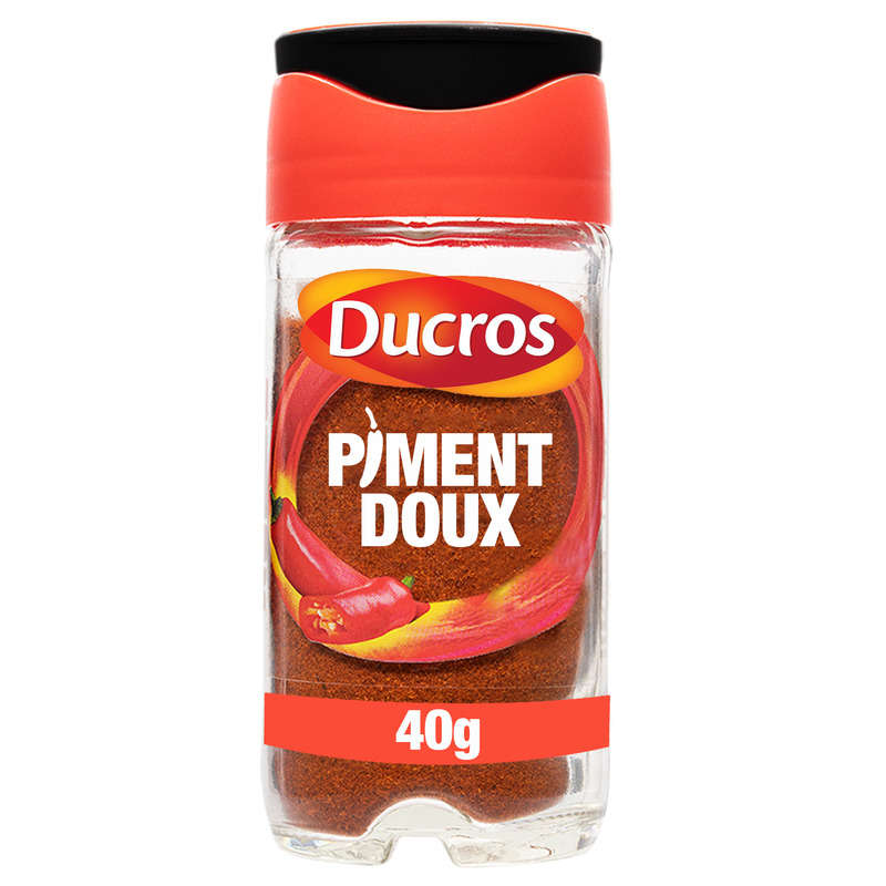 Ducros Piment Doux en Flacon 40g