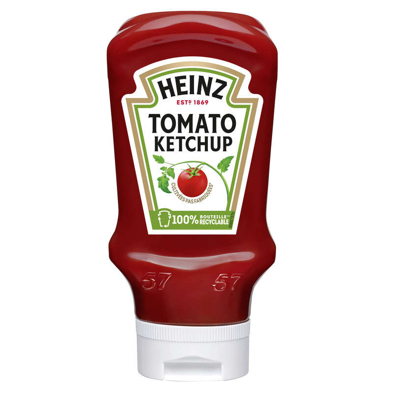 Heinz Tomato Ketchup Flacon Top Down 460g