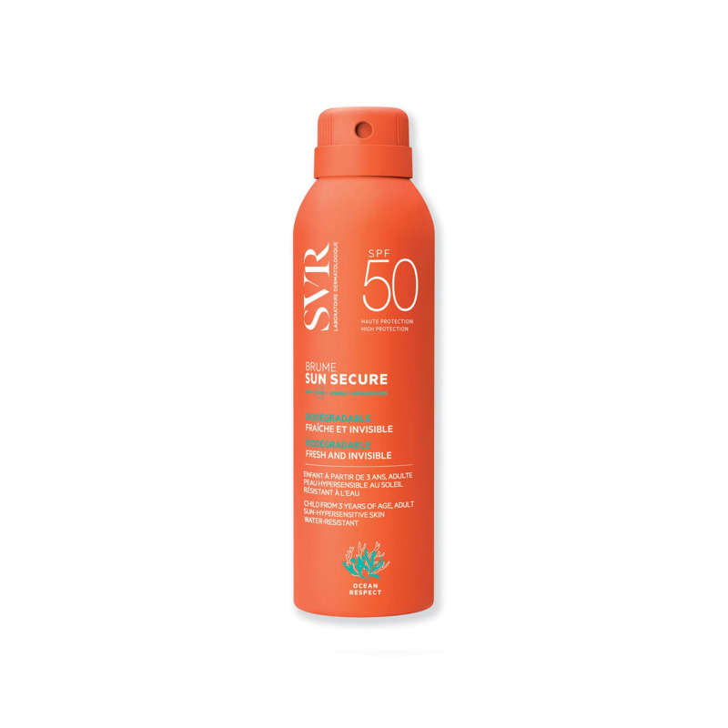 Laboratoire SVR Brume Sun Secure Lait Crépitant Spf50+ 200ml