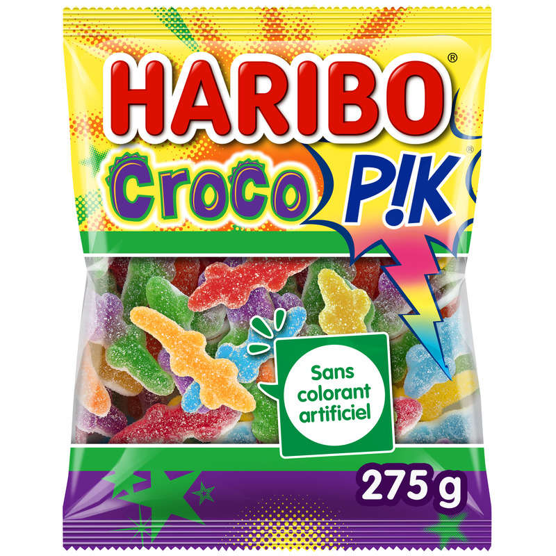 Haribo Bonbons Croco Pik 275g