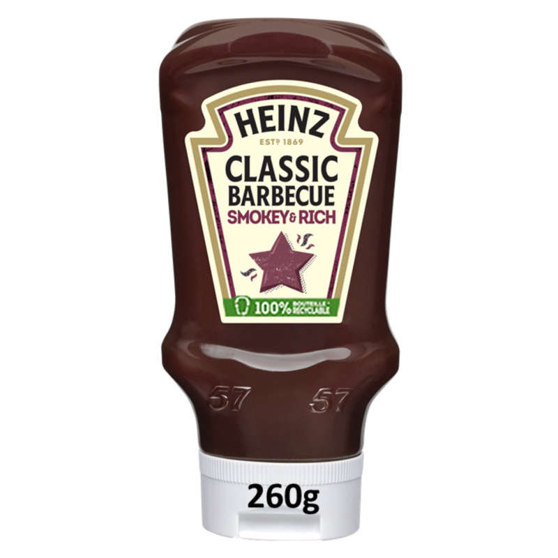 Heinz Sauce Barbecue Classic Flacon Souple 260g