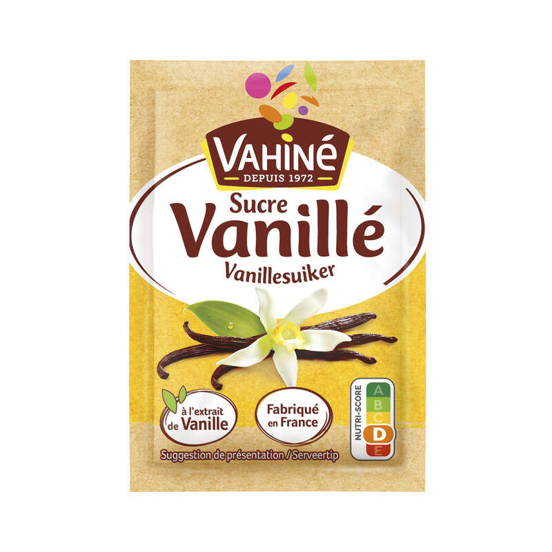 Vahiné, Sucre Vanillé 10x7,5g